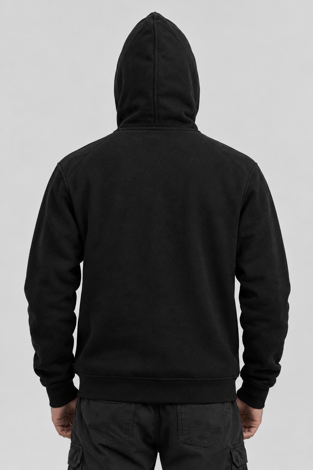 Balaclava Hoodie In Black