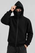 Balaclava Hoodie In Black